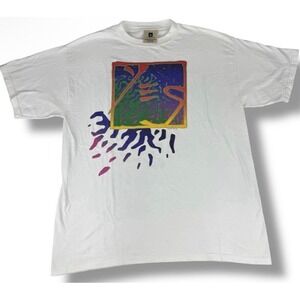 Vintage Yes The Ladder Tour Shirt Roger Dean Art Winterland Mens L Single Stitch